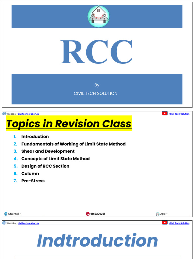 By Civil Tech Solution | PDF