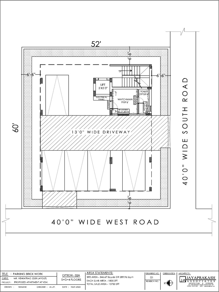 Brick Work of MR - Uma at GSR Layout | PDF