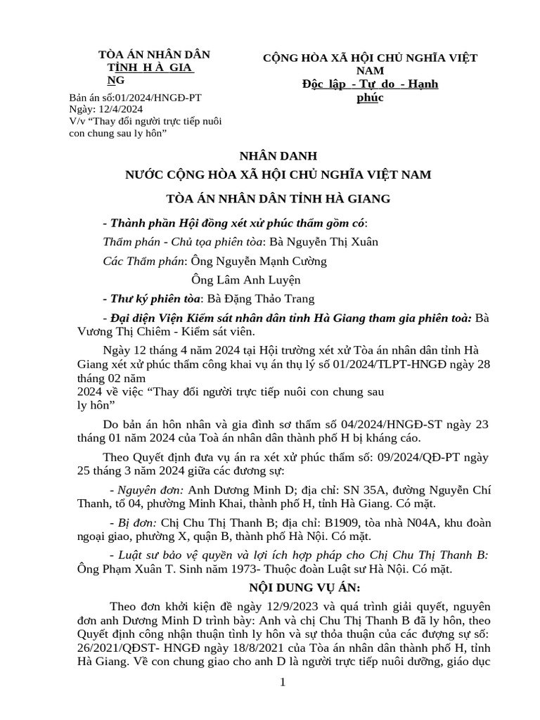 01 - 2024 - HNGD-PT - Ha Giang | PDF