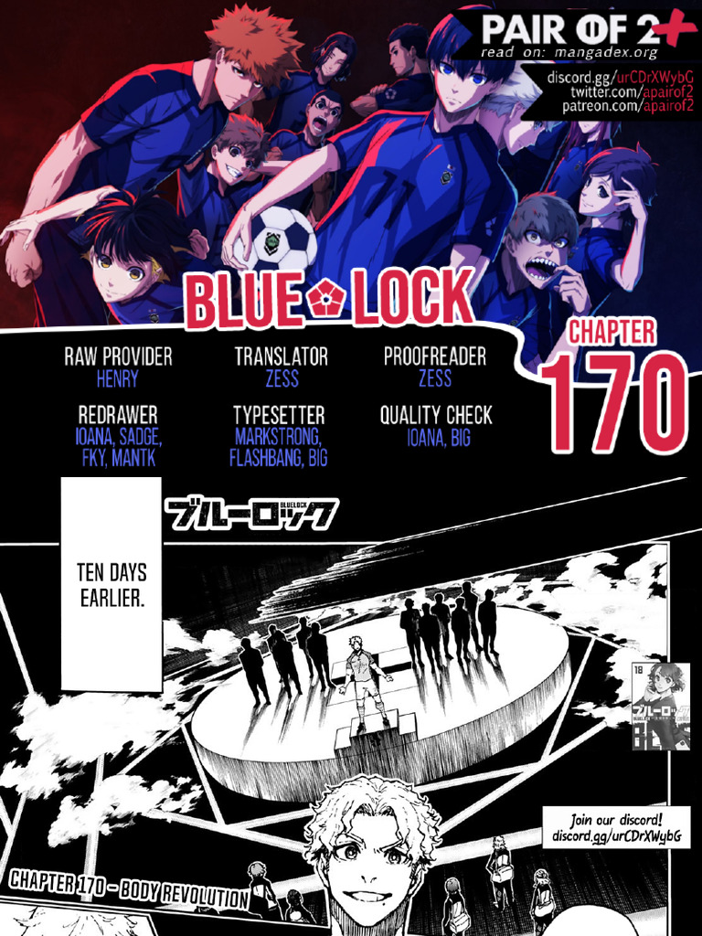 (ME) Blue Lock (170) @MangaEstate | PDF