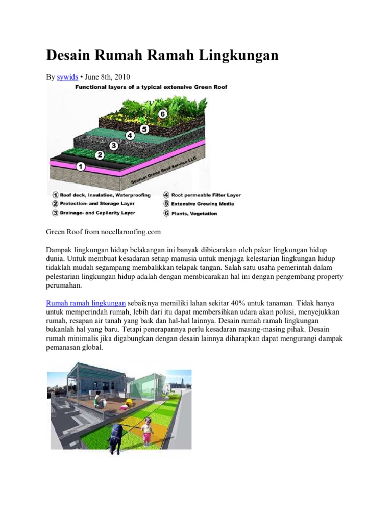 Desain Rumah Ramah Lingkungan PDF Desain Rumah Ramah Lingkungan PDF