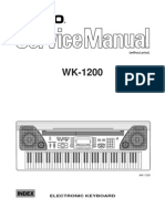 Casio Wk-1200 (ET) Service Man