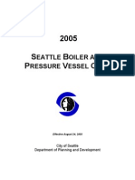 2005 S B P V C: Eattle Oiler and Ressure Essel ODE