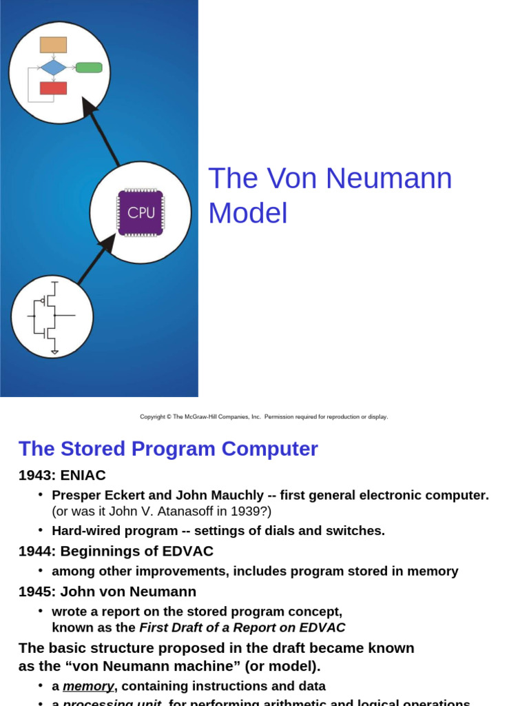 Overview of Von Neumann Architecture | PDF | Computer Program | Programming