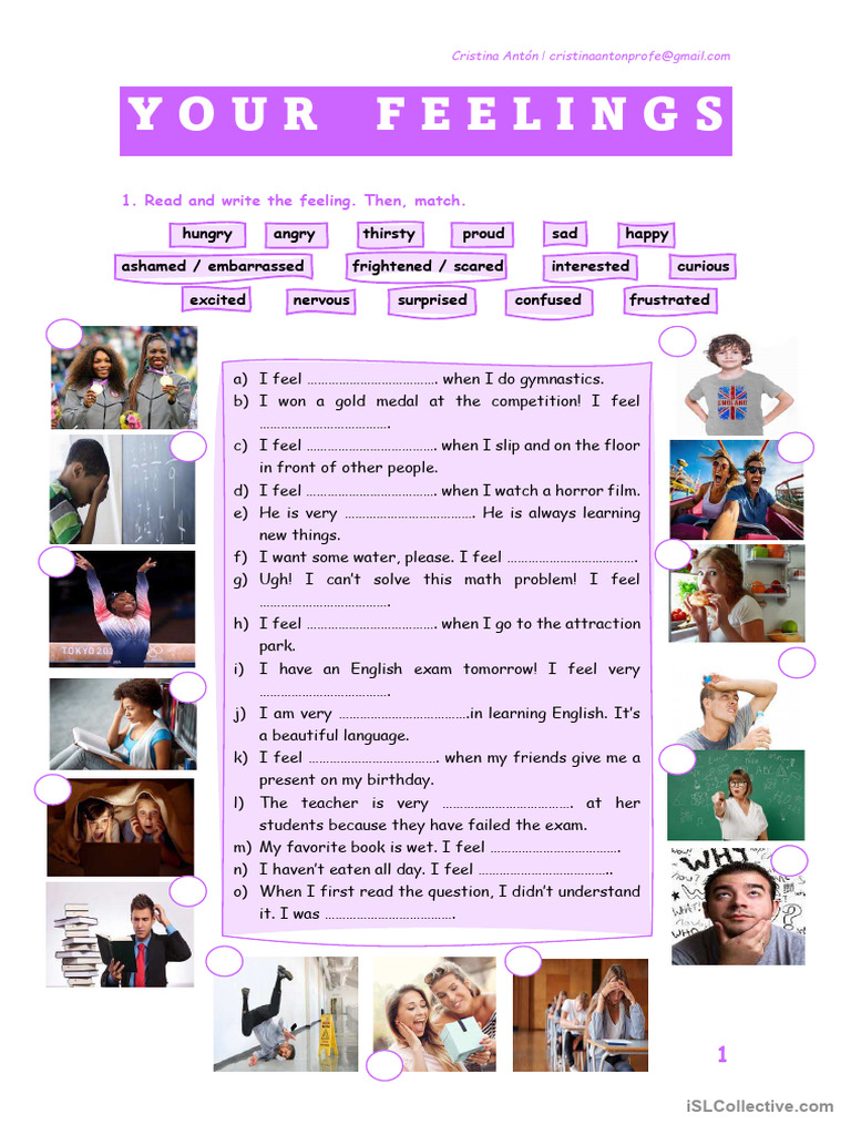 Understanding and Expressing Emotions | PDF