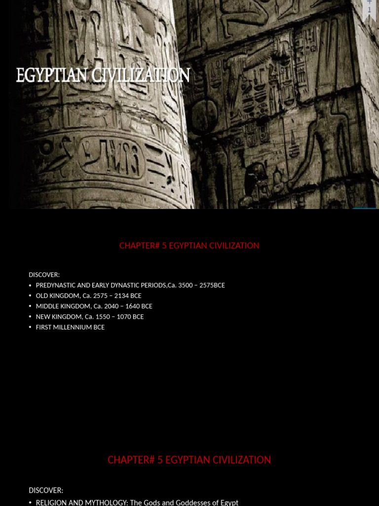 Chapter 5 Egyptian | PDF | Ancient Egypt | Akhenaten