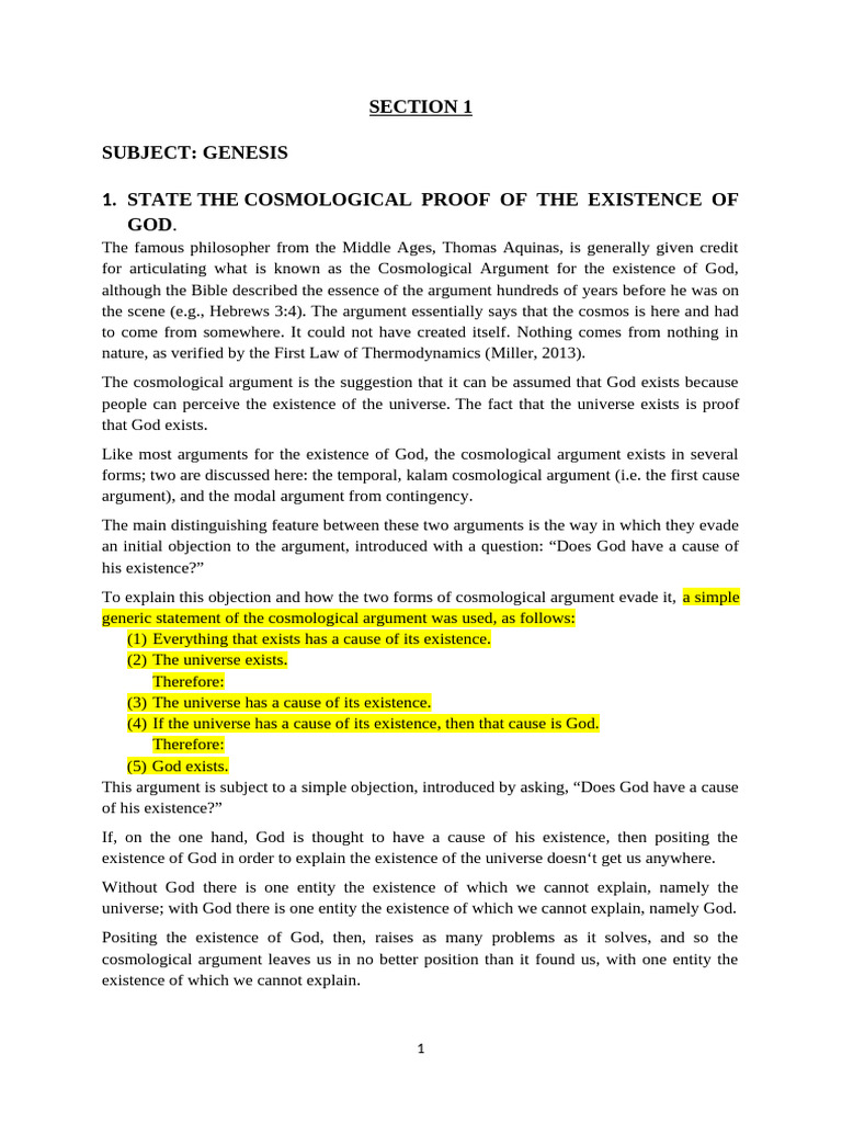 Genesis | PDF | Logos (Christianity) | Jesus