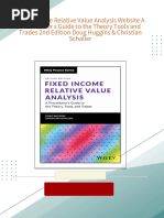 Fixed Income Relative Value Analysis: A Practitioners Guide