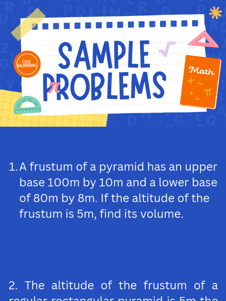 Sample Problems Day 2 | PDF