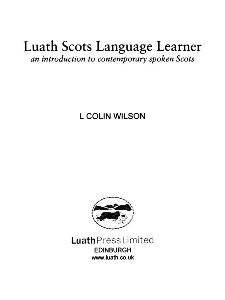 Luath Scots Language Learner | PDF