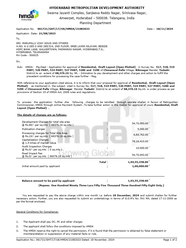 Dc Letter | PDF | Cheque | Mortgages