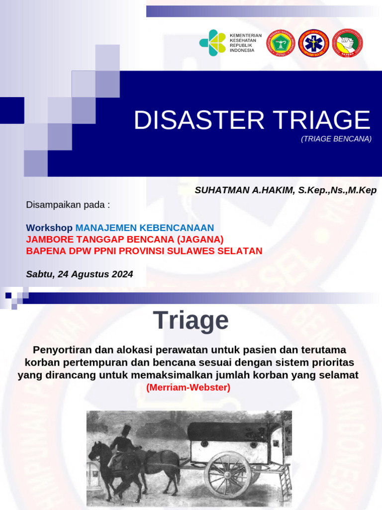 Triage Bencana: Metode START dan RPM | PDF