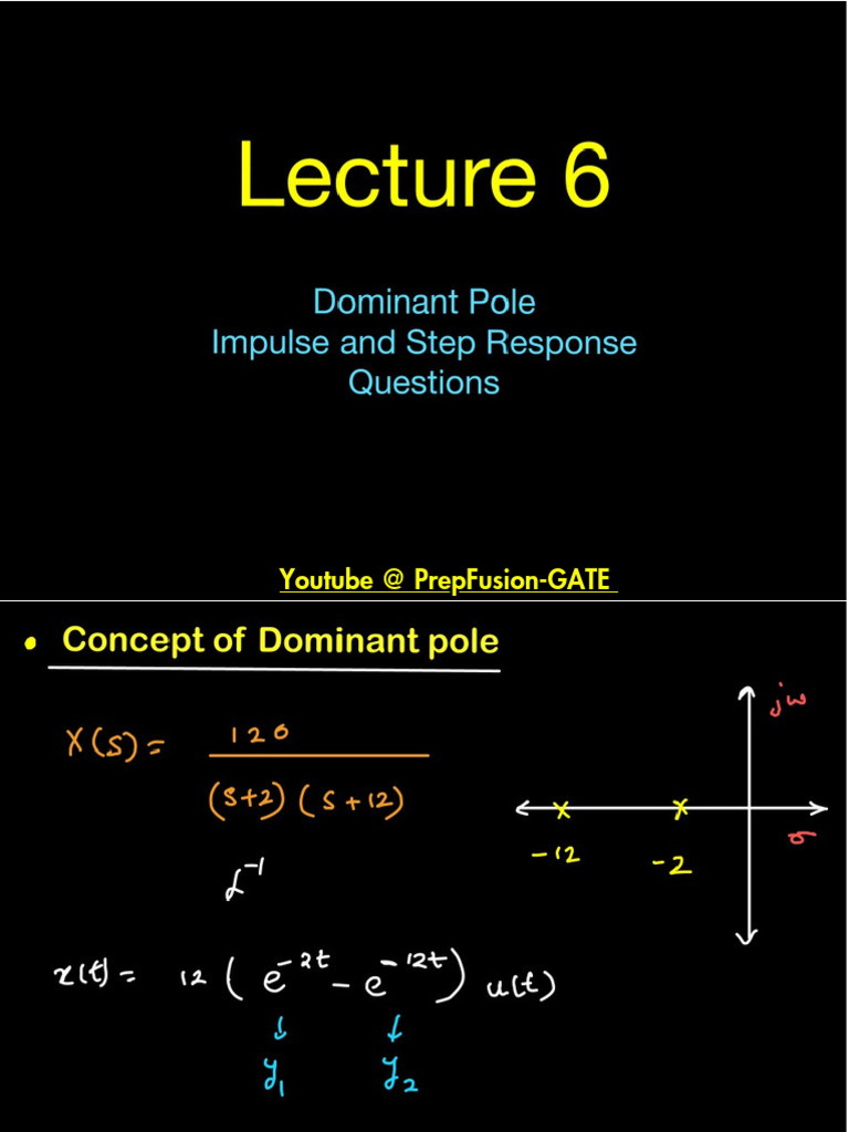 Lec 6 - Basics of Control System PDF | PDF