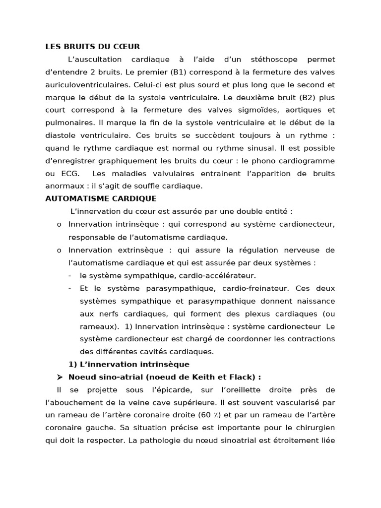 Suite Cardiovasc | PDF | Cœur | Organe