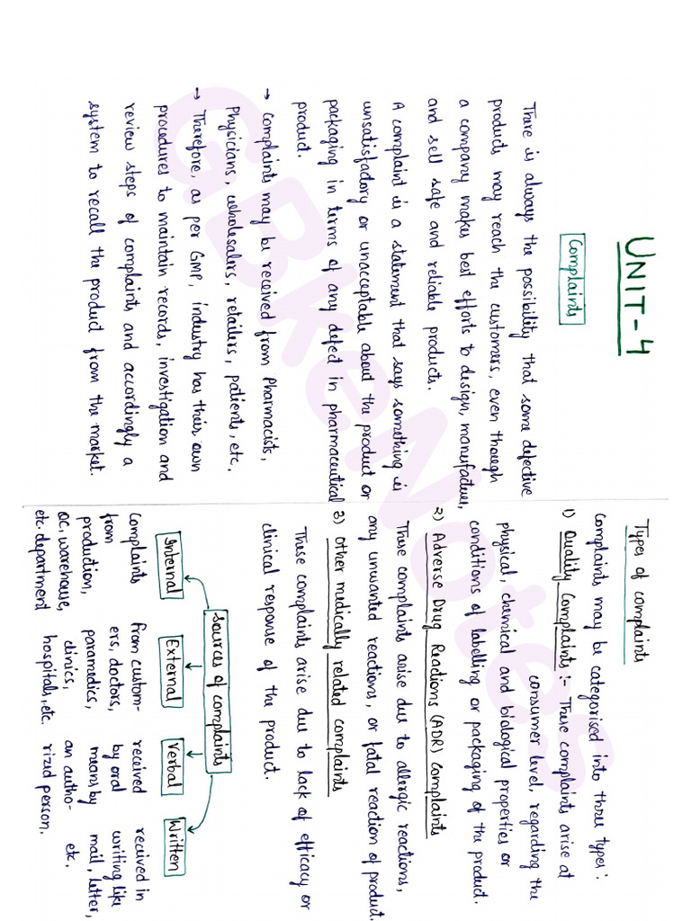 Quality Assurance Unit 4 Notes | PDF