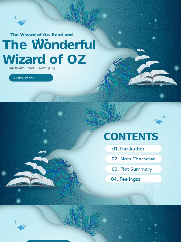 The Wizard of Oz: Plot Summary | PDF | The Wonderful Wizard Of Oz ...