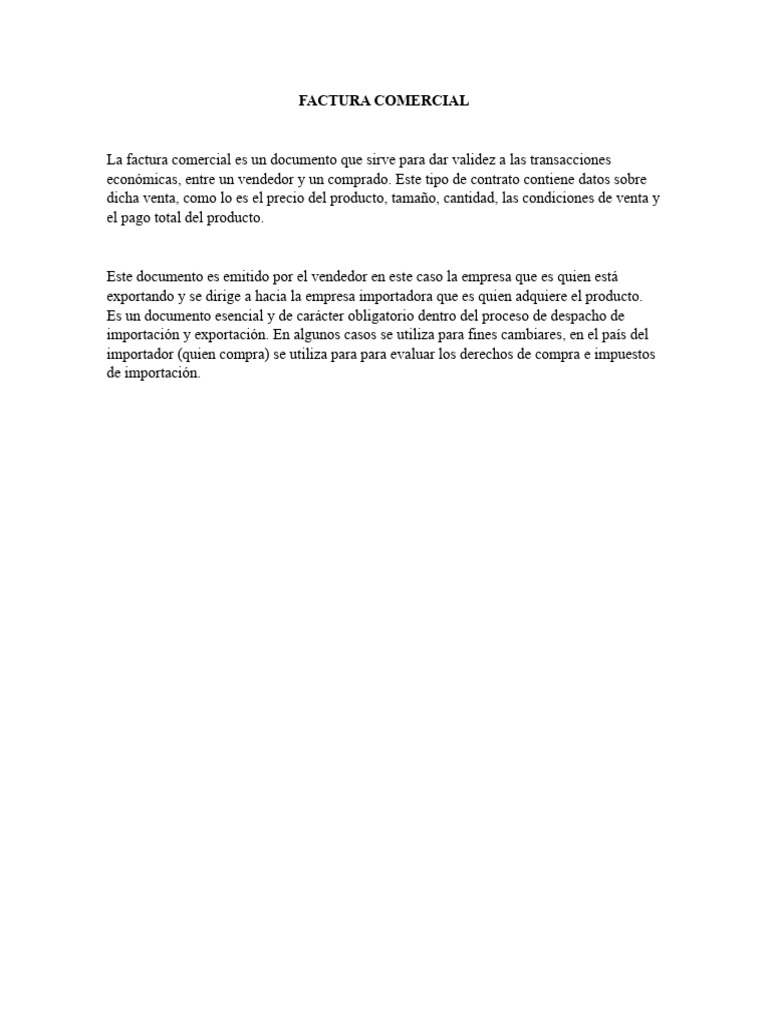 Factura Comercial de Mexican Pork | PDF | Factura | Business
