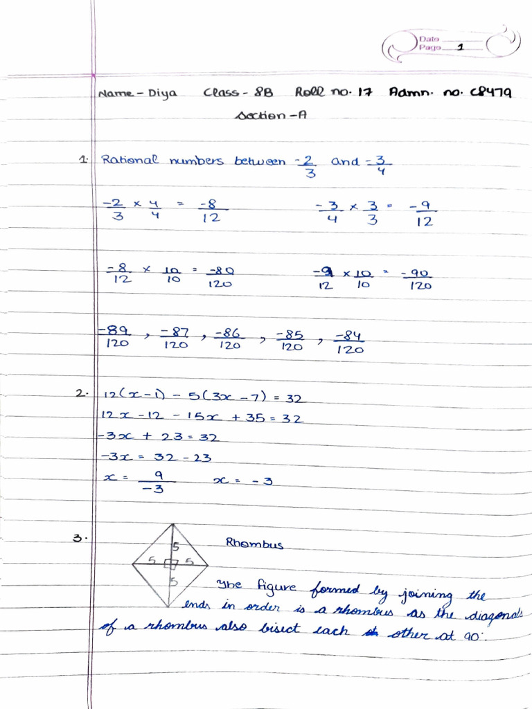 Maths Paper | PDF