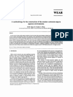 A Methodology for the Construction of the Erosion-corrosion Map in Aqueous Environments