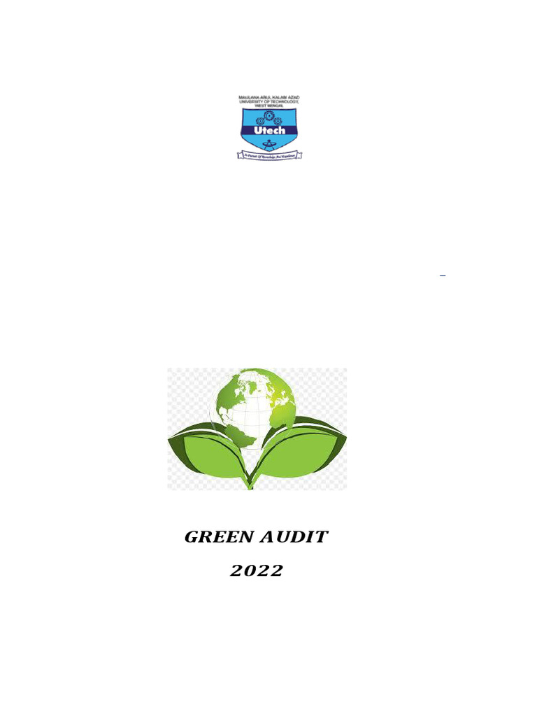 MAKAUT Green Audit Report 2022 | PDF | Exhaust Gas | Soil