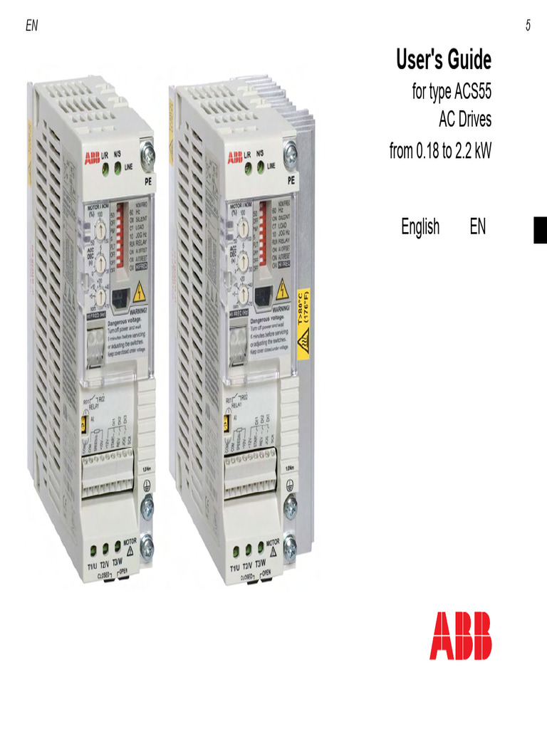 ACS55 AC Drives User Guide | PDF | Alternating Current | Power Supply
