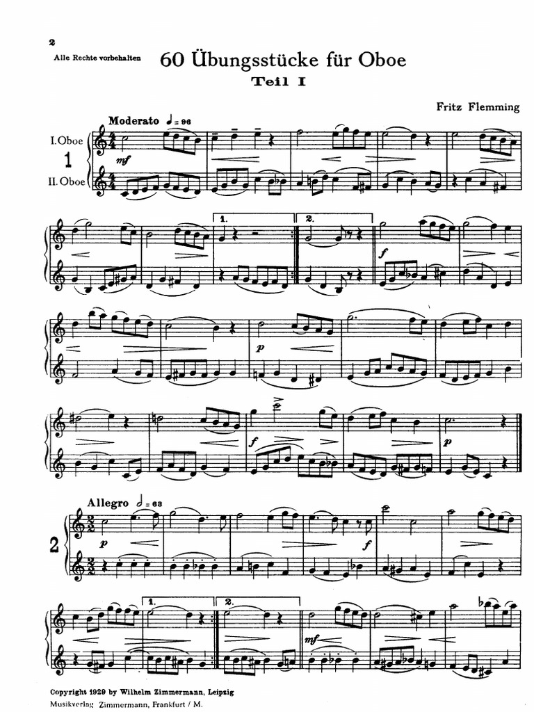 Oboe Pdf