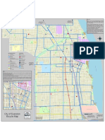 Evanston Bike Map Full 2011