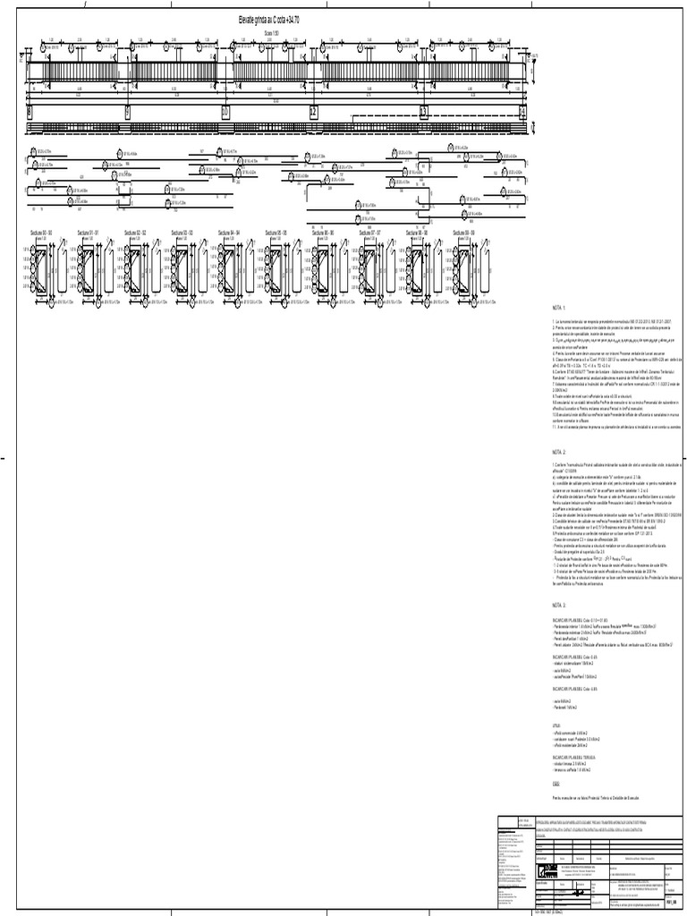 R81 - 8B - Plan Cofraj Si Armare Grinzi Longitudinale Suprastructura 4 ...