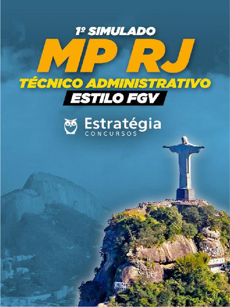 Simulado MP-RJ: Questões e Correção AO VIVO | PDF | Depressão | Rede de ...