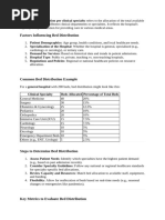 Bed Occupancy Data by Ward 2025 | PDF