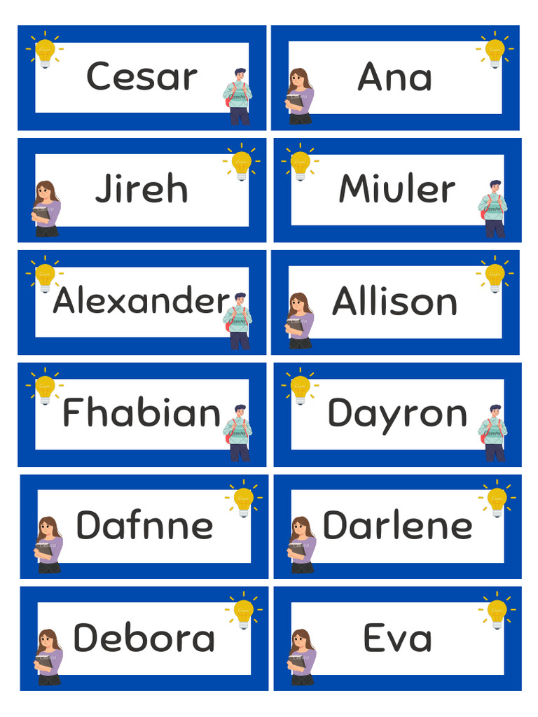 List of Unique Names | PDF