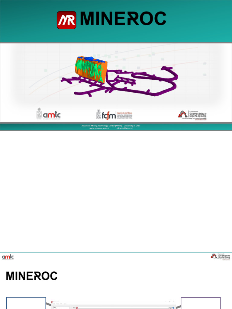 Software MINEROC V2.0 para Diseño Minero | PDF | Archivo de computadora