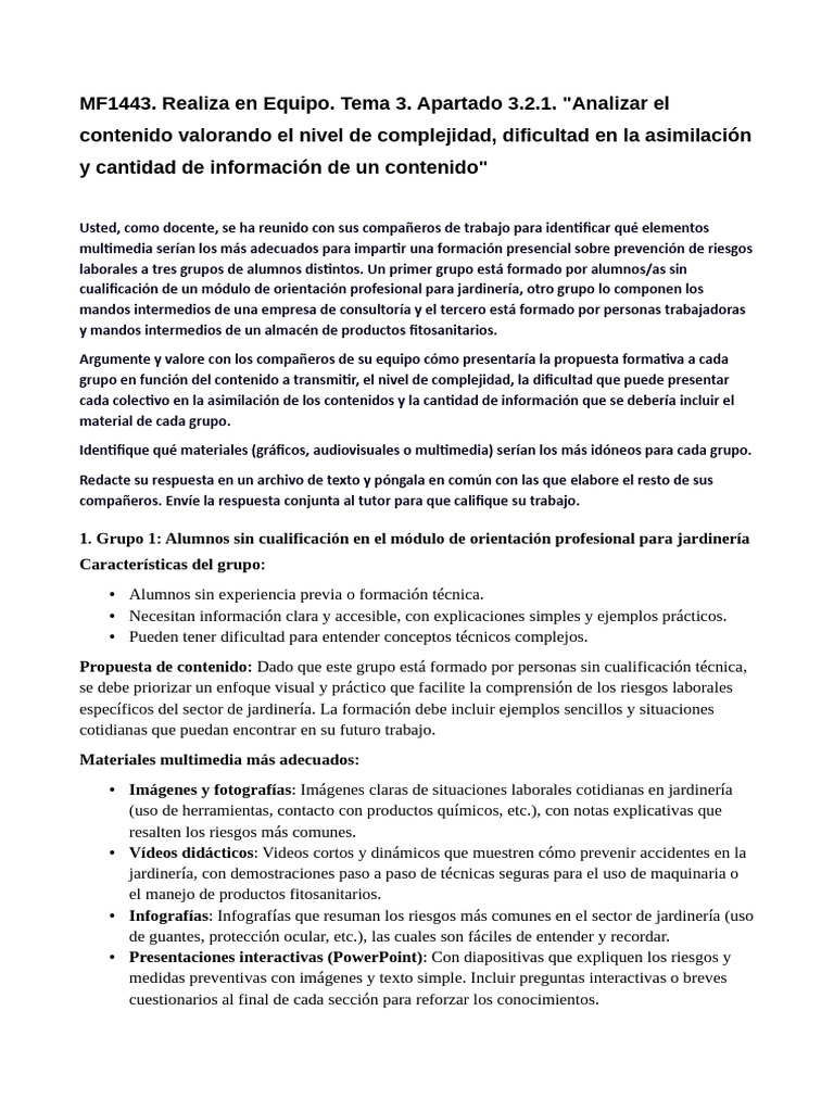 Actividad Grupal 2 | PDF | Infografia | Multimedia