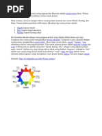 Teori WARNA Albert Munsell
