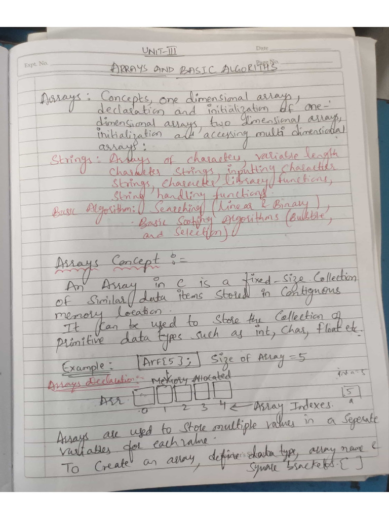 PPS Unit 3 Notes | PDF