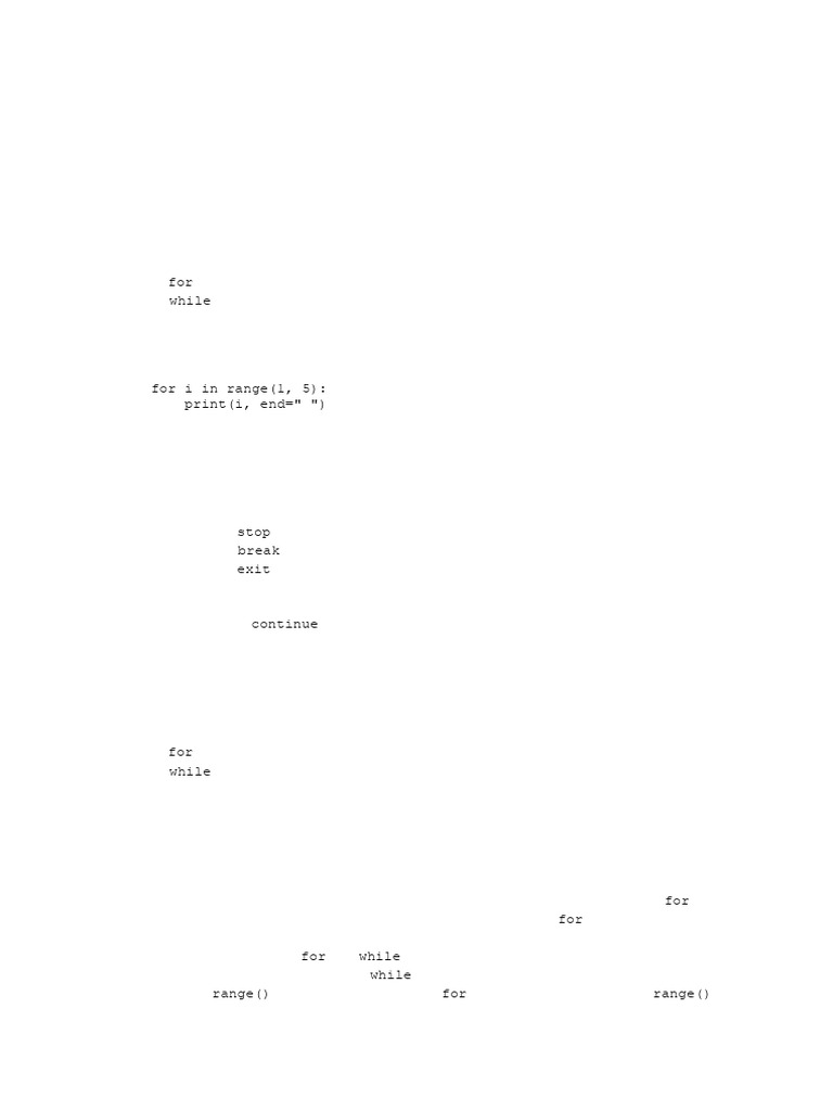 Python Looping Test Paper | PDF | Control Flow | Software Engineering