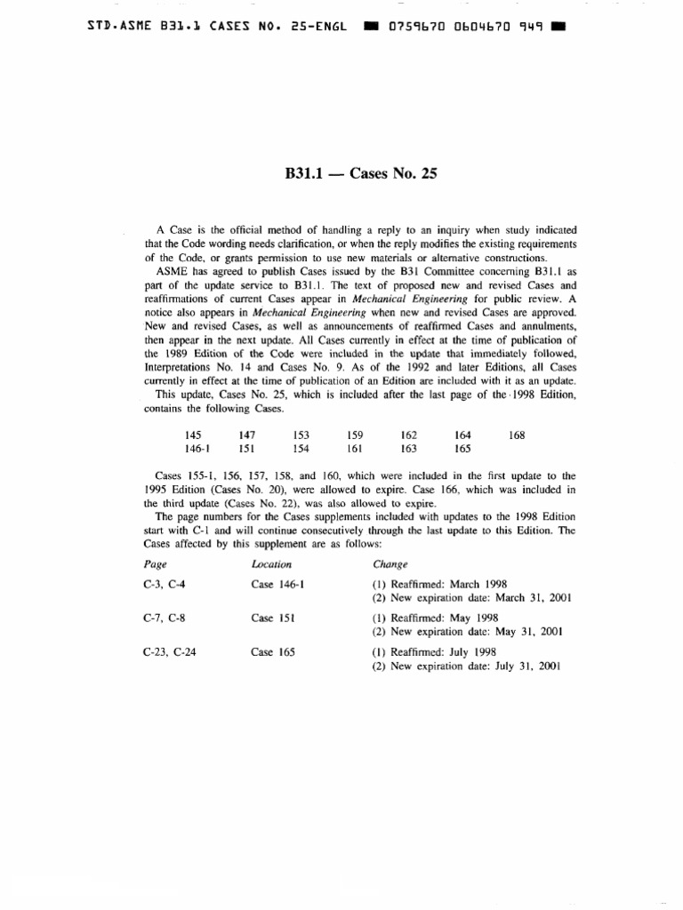 Asme B 31.1 - 1998 | PDF | Construction | Welding