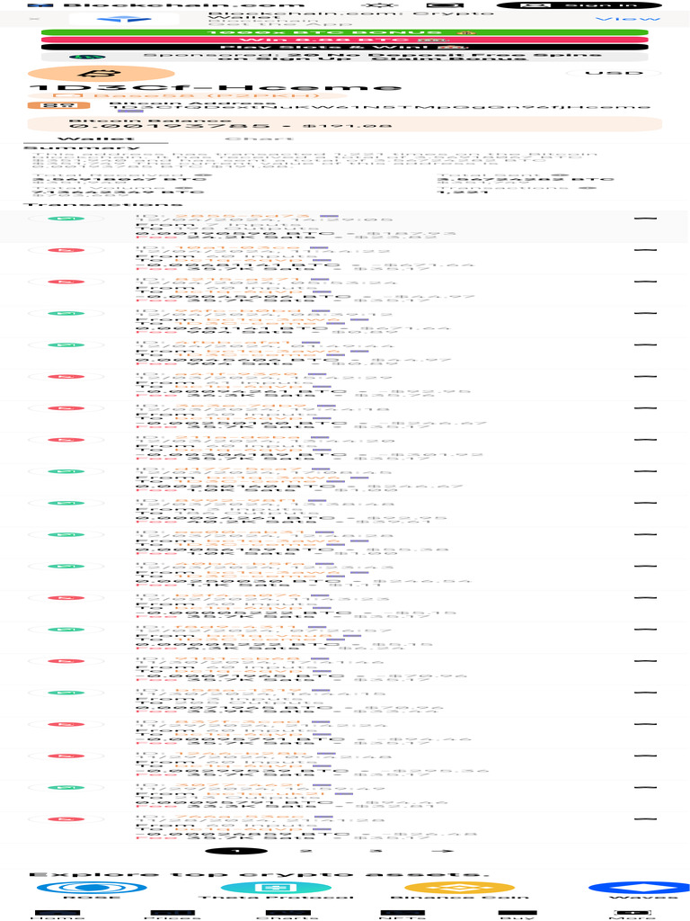 Bitcoin Address Transaction Summary | PDF | Bitcoin | Application Layer ...