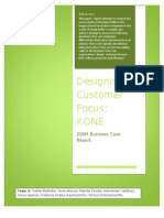 Designing Customer Focus at KONE