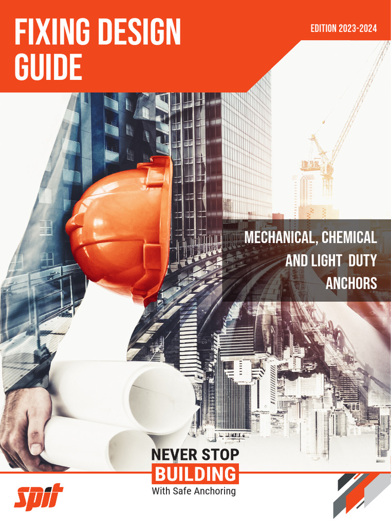 SPIT DESIGN GUIDE 2023-24 (Guía de Anclajes Mecánicos y Quimicos) | PDF ...