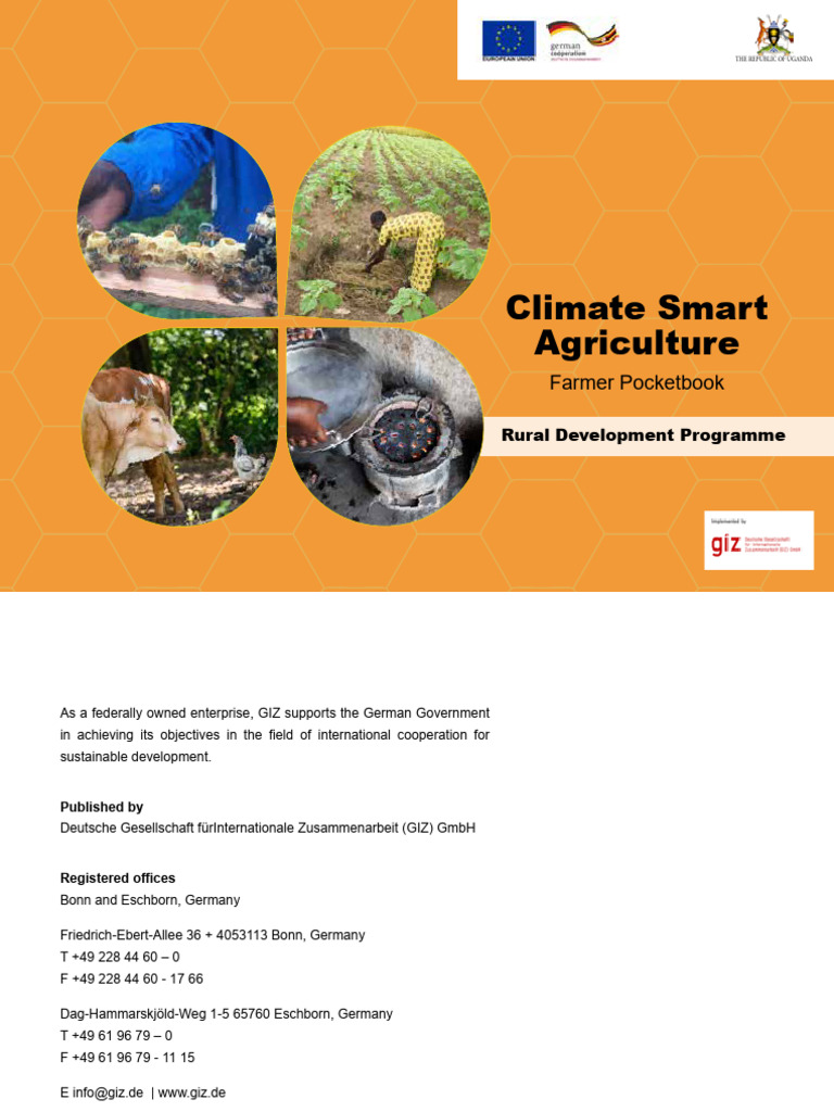 Climate Smart Agriculture Guide Uganda | PDF | Agriculture | Fertilizer