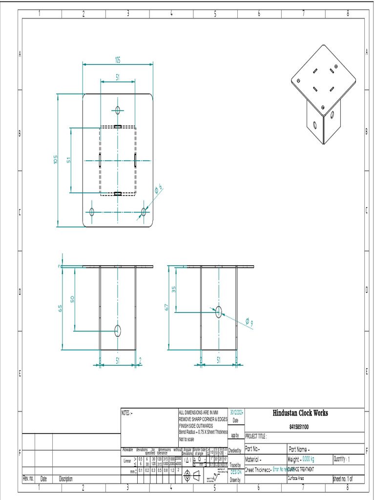 Mounting pipe bracket | PDF | Mechanical Engineering