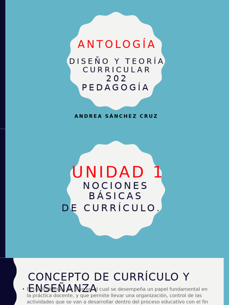 Fundamentos del Currículo Educativo | PDF | Plan de estudios | Enseñando