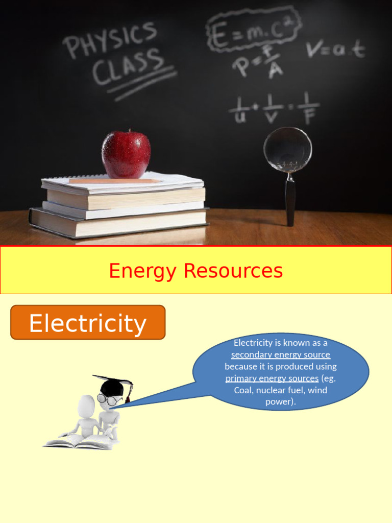 Energy Sources for Electricity Generation | PDF | Energy Development ...