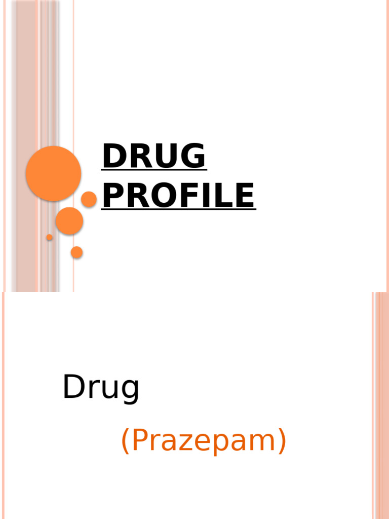 Prazepam: Uses, Dosage, and Side Effects | PDF | Benzodiazepine | Drugs