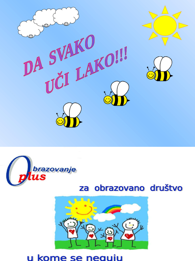 DA SVAKO UCI LAKO I - Skracena | PDF
