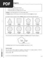 Angles Polygons Answers | PDF