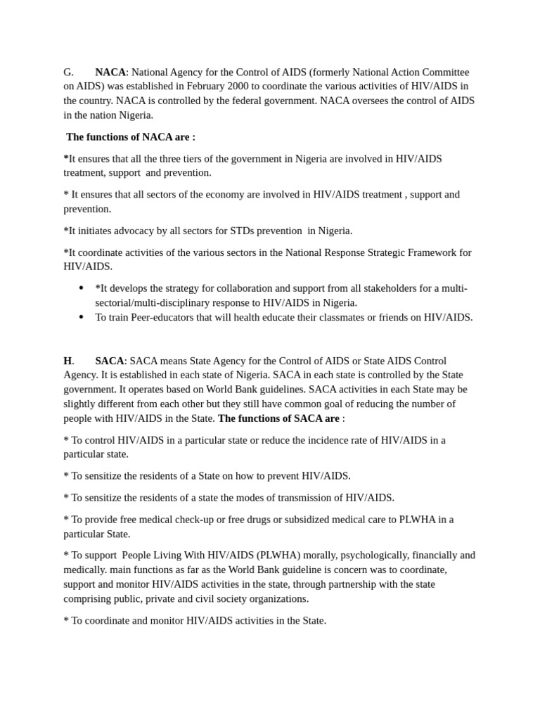 ND One Mrs Afinju FON Notes | PDF | Hiv/Aids | Food And Agriculture ...