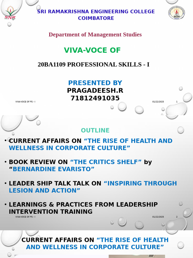 71812491035-Pragadeesh R | PDF | Leadership | Emotional Intelligence