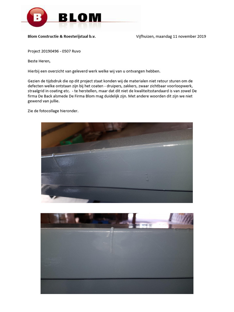 Coating Defecten | PDF